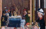 Geertgen Tot Sint Jans The Holy Kinship oil on canvas